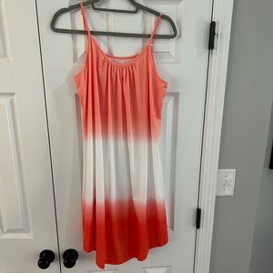 Ombré orange sundress, size Large